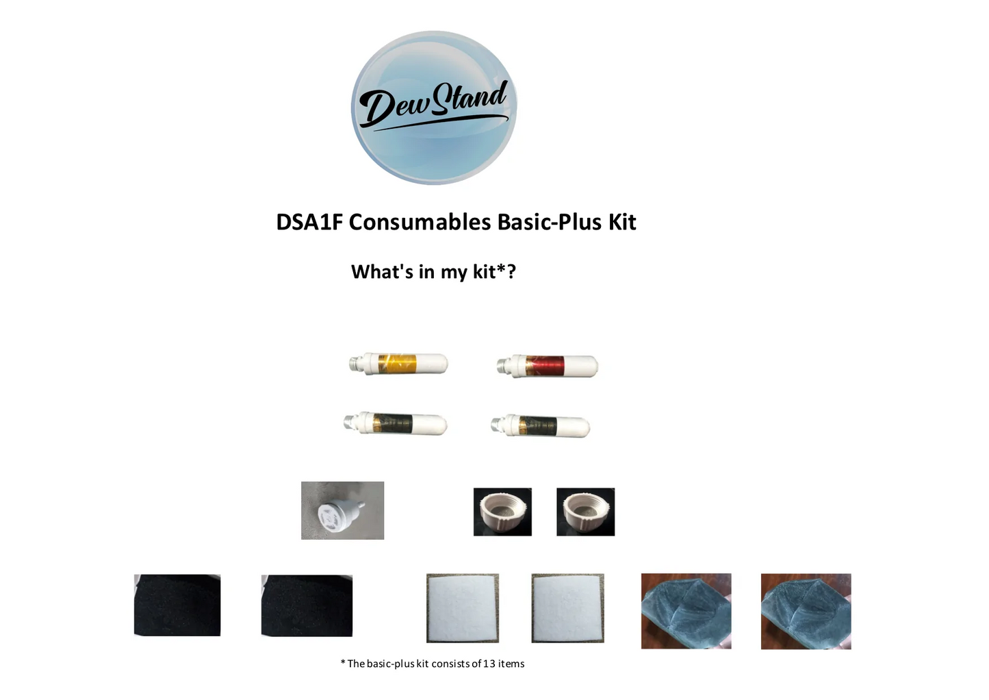 Disposable Kits for Dew Stand-A Flagship (Model DSA-1F)